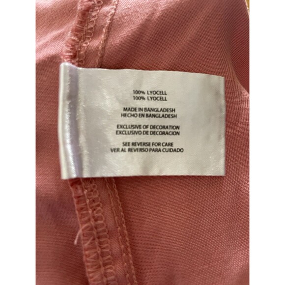 GAP XXL Pink Lyocell Drawstring Shorts NWT | 4" Inseam Casual Chino Style - Picture 10 of 11